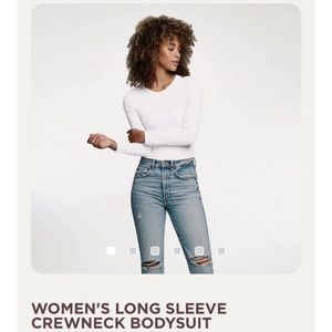 Nuuds women’s crew neck bodysuit.